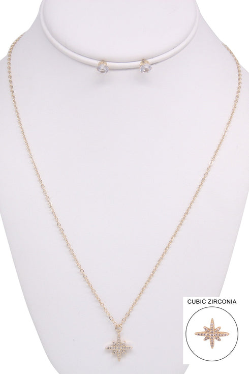 CZ GOLD STARLIGHT SET